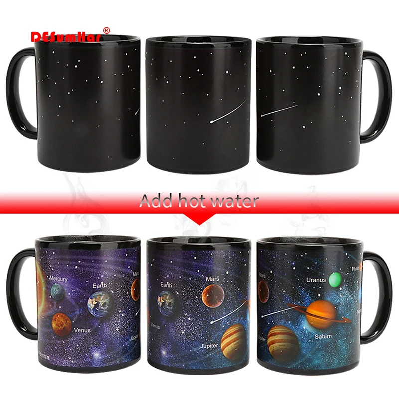 Us 849 31 Offnew Design Solar System Magic Mugstemperature Changing Cupcolor Chameleon Mugs Heat Sensitive Cup Coffee Tea Mug Novelty Gift In