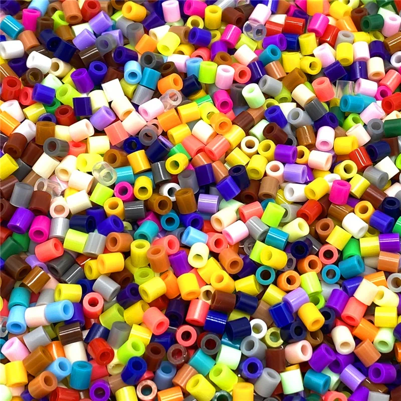 200Pcs 5mm High Grade HAMA Perler Beads for GREAT Kids Great Fun DIY Intelligence Educational Toys Craft Puzzles (Hole Size:3mm) cute Beads Beads