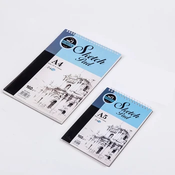 

A3/A4/A5 Sketchbook Sketch paper Drawing Painting Graffiti Pure Wood Pulp Paper Soft Cover Hand Painted Student Artist supplies