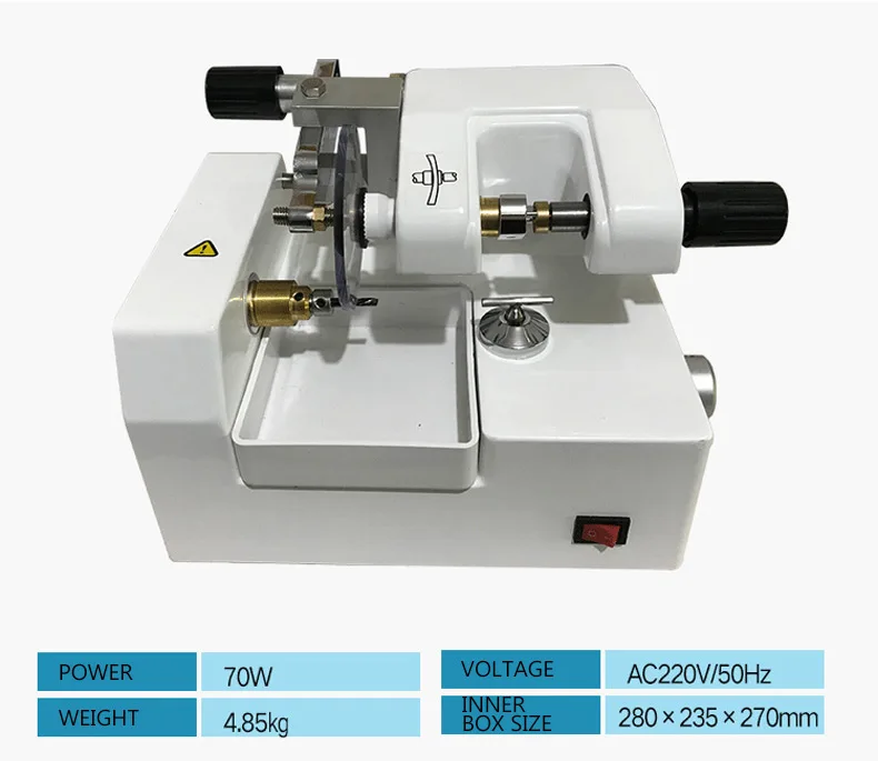 Optical Lens Cutter Glasses Cutting Milling Machine Work For TheResin Lenses