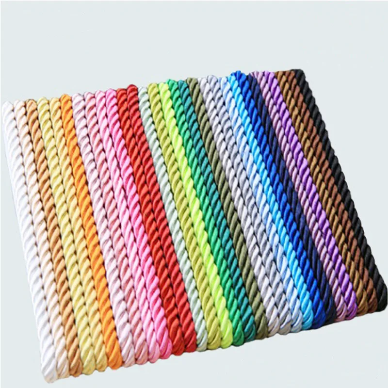 Polypropylene Rope 10yards Paracord Rope 5mm 3-Strand Polypropylene Rope Home Decoration Accessories For Bracelet Rustic Home Decor