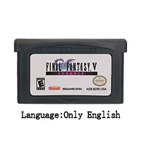 Fantasy V US 32 бит видеоигры картридж Консоли Карты Final Fantas серии США/ЕС Версия для nintendo GBA - Цвет: Fantasy V US