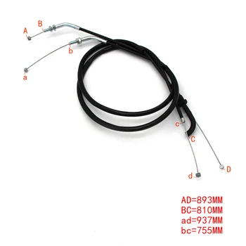 

Motorcycle Throttle Cables Lines For Kawasaki EX250 EX300 ER250 ER300 Ninja Z250 Z300 250R 300 ABS