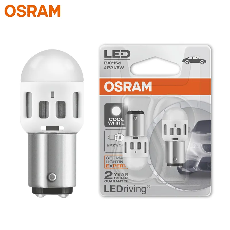 Pack of 10 OSRAM Automotive Bulbs 24V, P21/5W, BAY15d, 7537 Tail Break –  Military Steals and Surplus