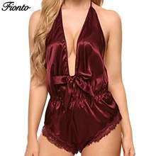 FIONTO Горячая сексуальная женская комфортный бюстгальтер набор кружева Глубокий V эротичное нижнее белье сплошной цвет цельный нейлоновый кружевной бюстгальтер набор CA2344/5