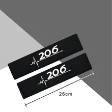 Автомобильный Стайлинг защиты подушки под плечи чехол для peugeot 206 207 аксессуары