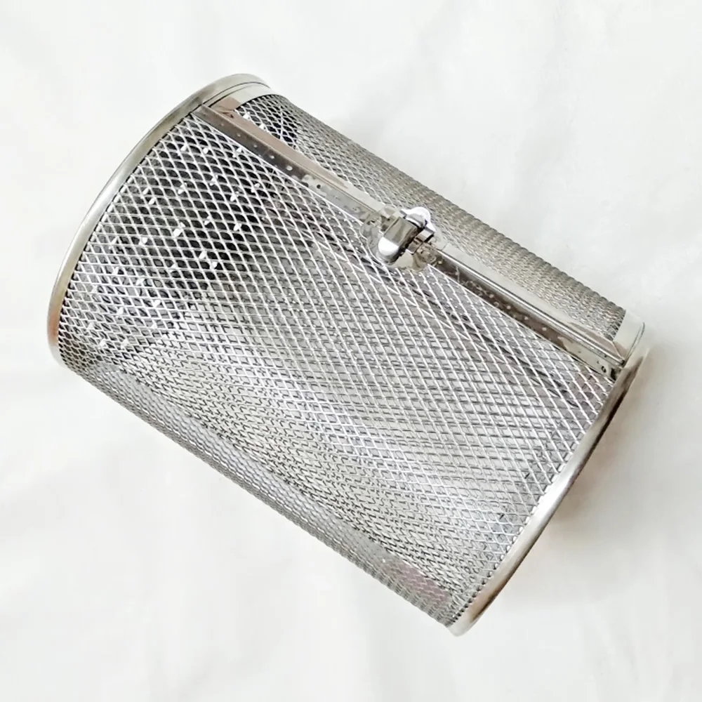 Stainless Steel Oven Roast Basket Baking Rotary Nuts Beans Peanut Cage BBQ Grill Bakeware Electric Oven Universal spare parts
