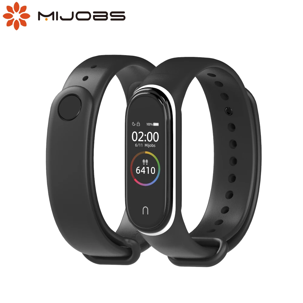 Ремешок для браслета Mi Band 4 силиконовый браслет смарт-часов Xiaomi Miband 3 | Электроника
