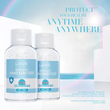 

Hand Sanitizer 50ml 75% alcohol Disposable Portable Mini Hand Sanitizer 99% Effective Cleaning Quick Dry Clean Hand Sanitizer
