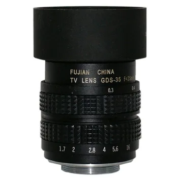 

35mm f1.7 CCTV Lens with Lens Hood for Sony NEX-5 NEX-7 A5000 A6000 A6300 A6500