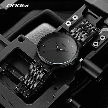 

Relogio Masculino Men's Watches Casual Sports Watches Stainless Steel Mesh Band Watch Men Business Quartz Wrist Watch
