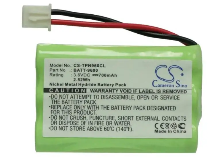 Cameron sino 700 мАч батарея для TELEDEX Opal DCT1905 BATT-OPL для TELEMATRIX 9600 9621P BATT-9600 аккумуляторная батарея для телефона