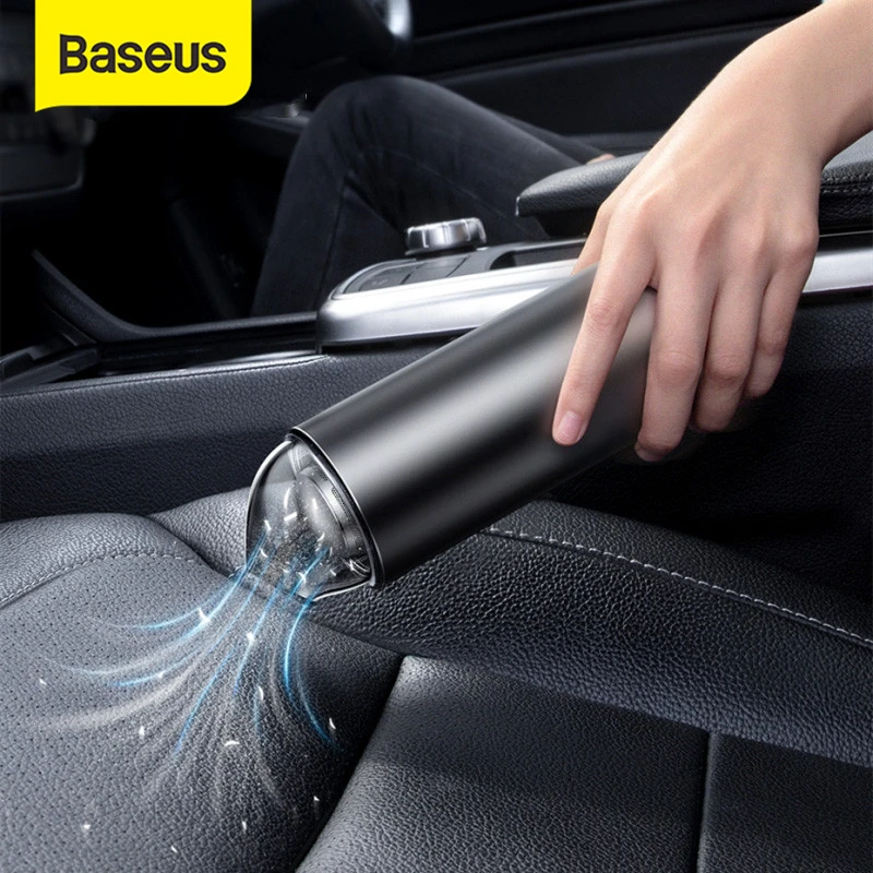 

Baseus Portable Wireless Handheld Auto Vacuum Cleaner Robot Car Vacuum Cleaner for Car Interior & Home & Computer Cleaning