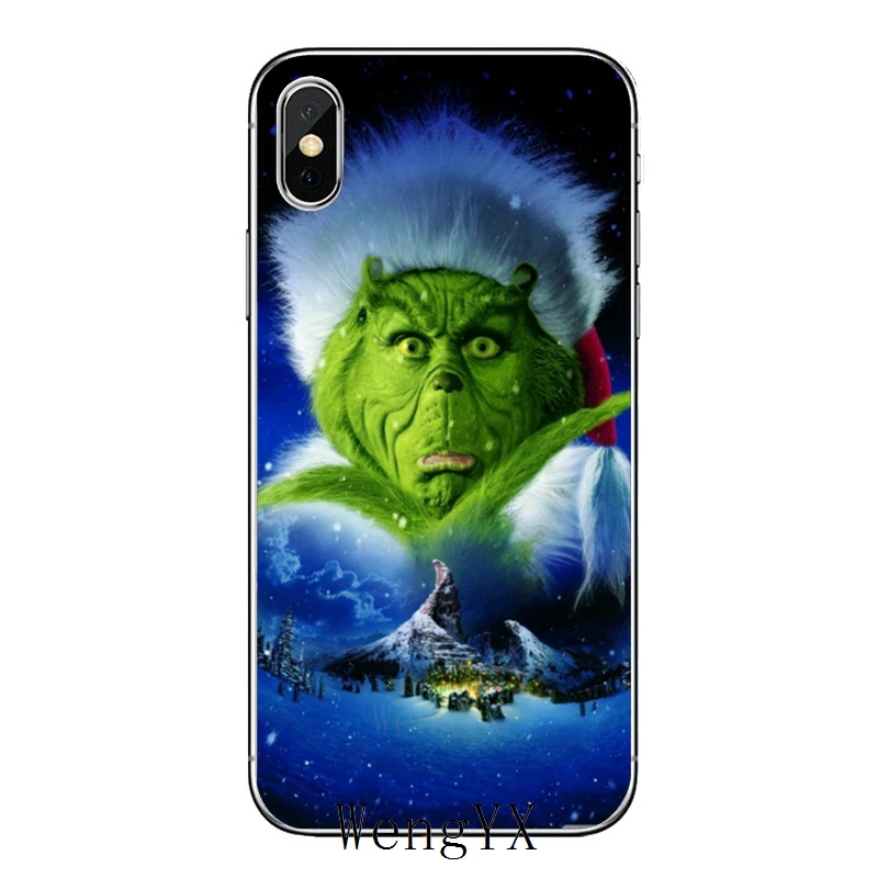 Зеленый Гринч Рождество крышка чехол для samsung Galaxy A10 A30 A40 A50 A60 A70 A6s A8 A9s J4 J6 Prime Plus - Цвет: Christmas-C-09
