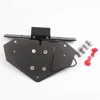 

Motorcycle License Plate Fender Eliminator Bracket Holder Kit For Kawasaki Ninja ZX14R 2006-2011 2007 2008 Motor Accessories