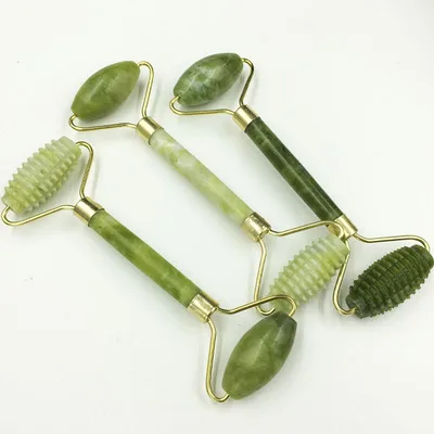 

Facial Massage Roller Double Heads Jade Stone Face Lift Hands Body Skin Relaxation Slimming Beauty Health Skin Care Tools