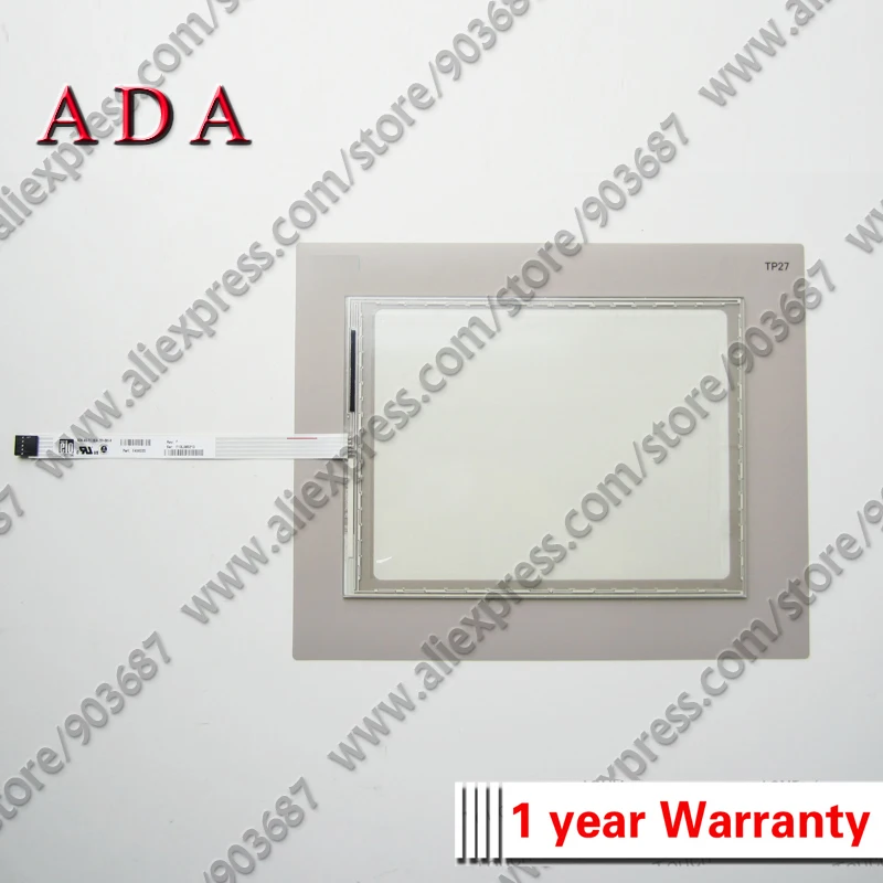 Сенсорный экран дигитайзер для 6AV3 627-6QL00-1BC0 TP27 1" сенсорная панель для 6AV3627-6QL00-1BC0 TP27 10" с накладкой(защитная пленка