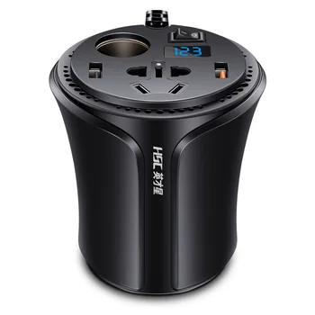 

Car inverter motor power converter for qualcomm interface multi-function electric outlets 12 v to 220 v