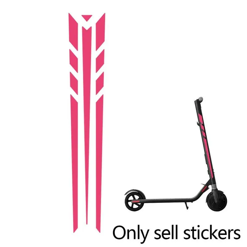 

1 PCS Scooter Parts Reflective Sticker Reflect Light Tags Paster Decals Night Safety Warning Strip For Ninebot 27*3.5cm