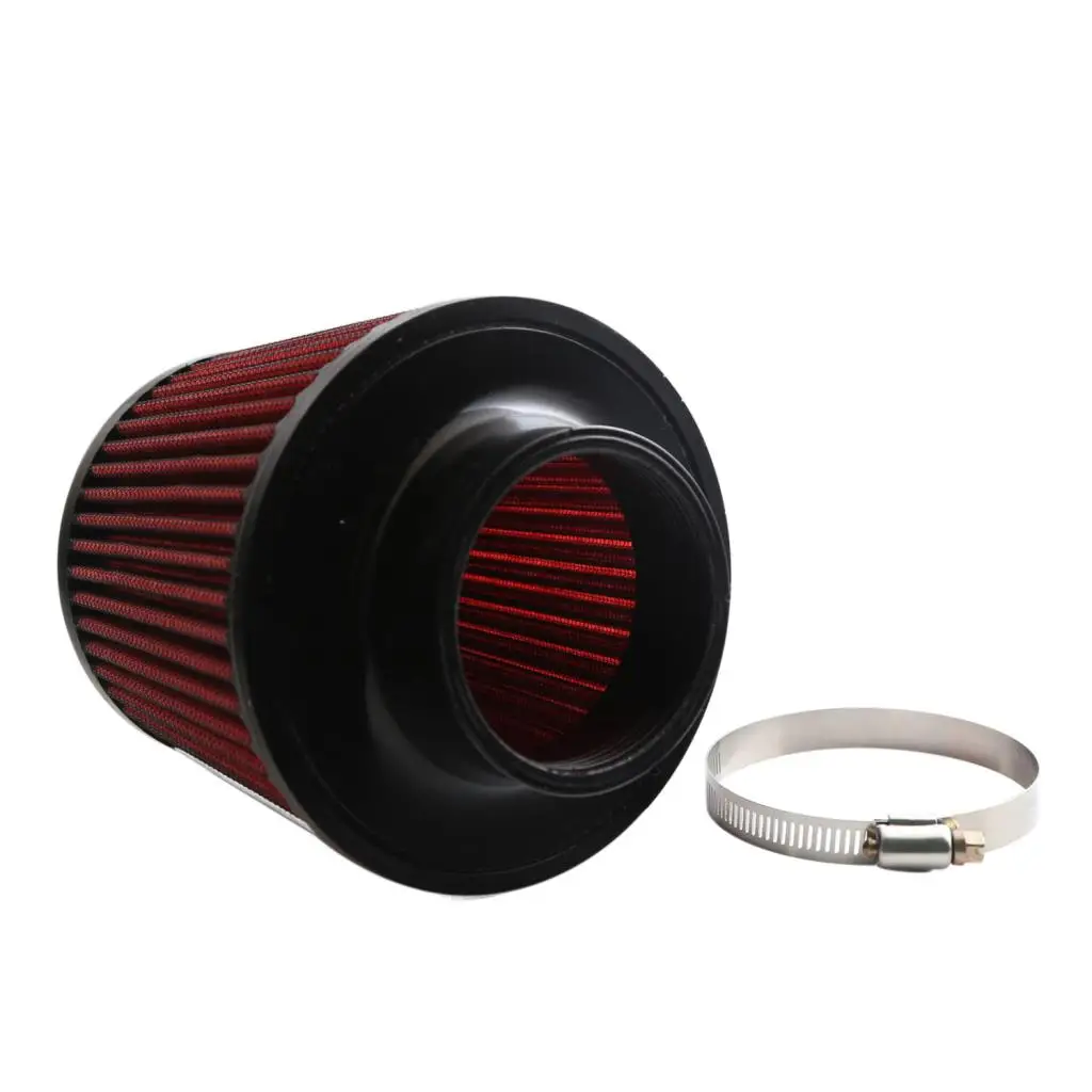 

Universal 76mm 3inch Neck Inverted Dual Cone Intake High Flow Air Filter
