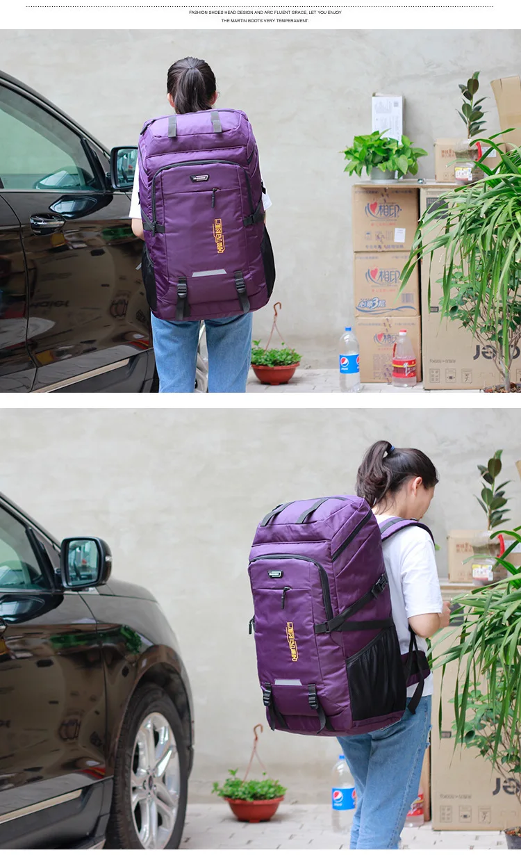 Унисекс 80L водонепроницаемый мужской рюкзак, дорожная сумка, спортивная сумка, сумка для альпинизма, пешего туризма, альпинизма, кемпинга, рюкзак для мужчин