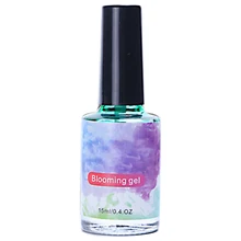 12 шт. быстросохнущая краска для ногтей пигмент Гель-лак для ногтей Акварельные Цветы Цветущая краска градиентный лак украшения для ногтей