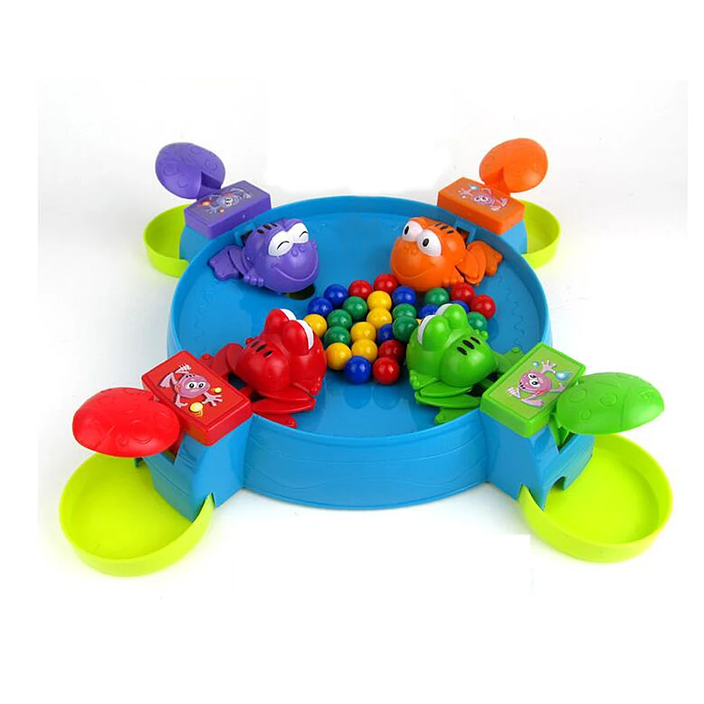 Кормление Froggies 2-4 игроков собирая самые Мячи игрушки семейные вечерние игры