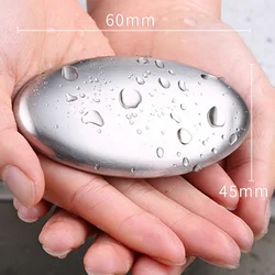 Durable Stainless Steel Soap Deodorize Kitchen Garlic Fish Odor Removing bathroom Soap Hand Washing Bactericidal Cleaning Tools