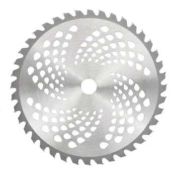 

8 Inch 40 Teeth Carbide Tip Brush Cutter Grass Trimmer Head Weed Eater Blade Bore 25.4mm for Lawnmower