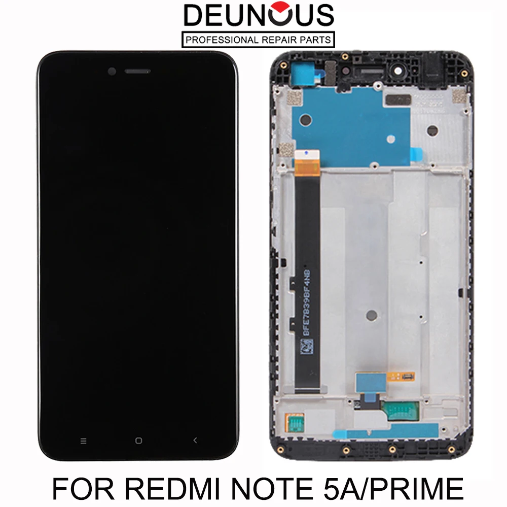 ЖК-дисплей и рамка 5 дюйма для Xiaomi Redmi Note 5A Prime Y1/Y1 Lite 1920х1080 экран | Мобильные