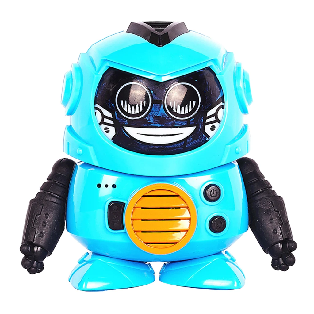 Mini Face-changing Voice Changer Interactive Robots Toy For Kids Puzzle Toy Gift