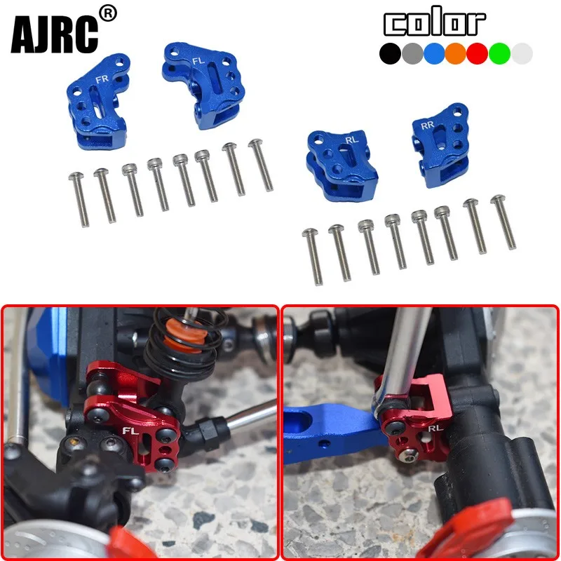 

Axial 1/10 Rbx10 Ryft 4wd Scale Rock Bouncer-axi03005 Aluminum Alloy Front And Rear Keel Rod Holder Axi232047+axi232039