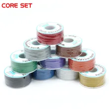 250 м/лот 30 AWG оберточный провод 10 цветов одножильный медный кабель Ok провод электрический провод для ноутбука Материнская плата PCB припой