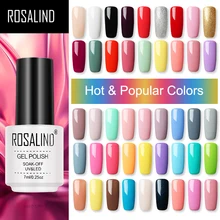 ROSALIND Gel Varnish Set For Manicure Hybrid Nail Art Top Coat Primer