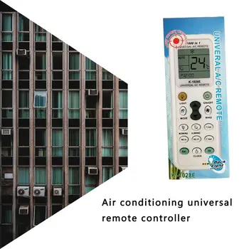 

Universal Air Conditioner Remote Control With LCD display KT-109II/ K-1028E Remote Suitable for All Air Conditioners with Base