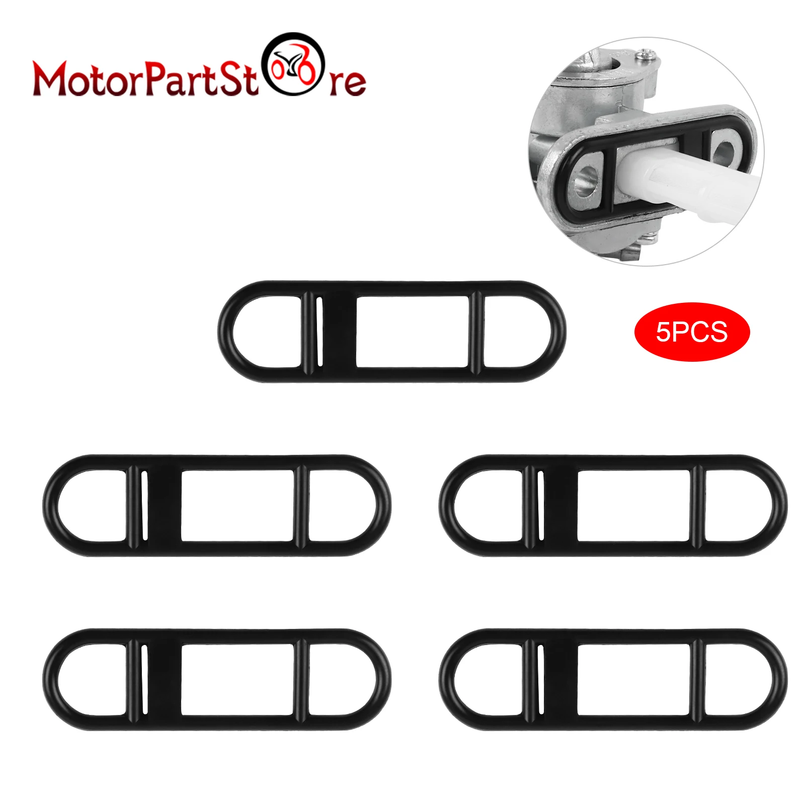 44mm Fuel Petcock Valve Gas Tank Switch Gasket Seal Washer for Suzuki