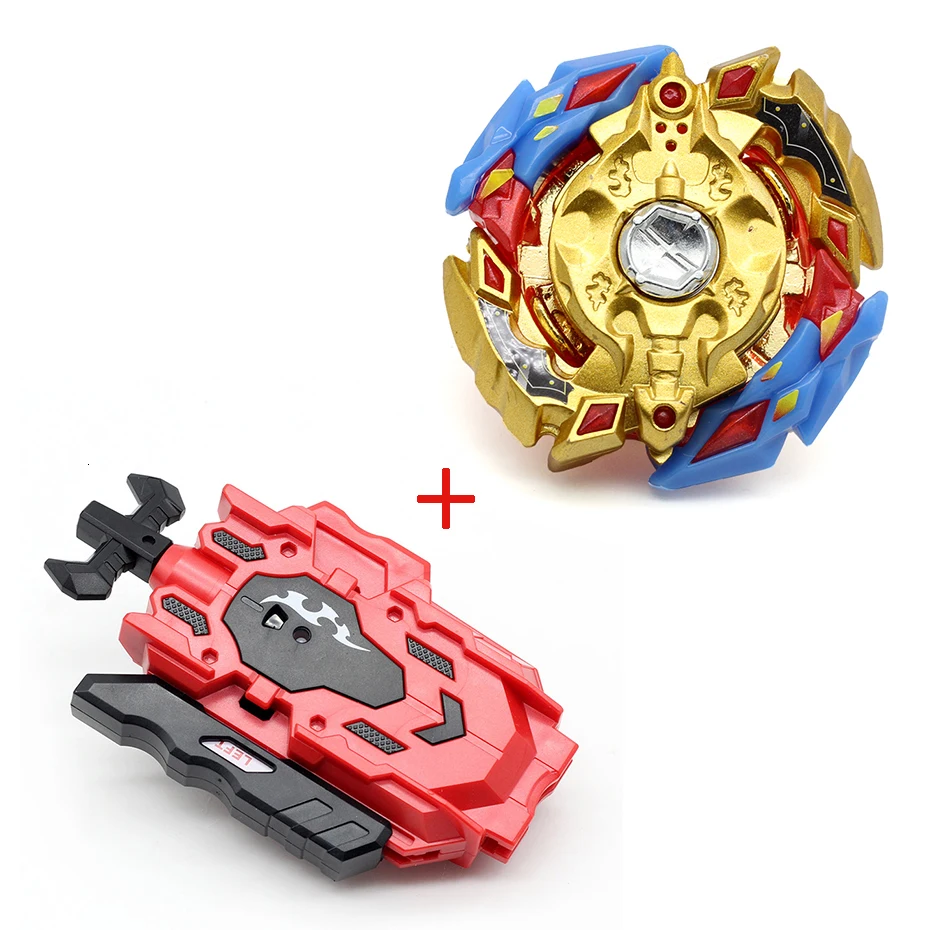 Волчок Beyblade BURST B-129 B125 с пусковым устройством Bayblade Bey blade металл пластик Fusion 4D Подарочные игрушки для детей - Цвет: HJ B86