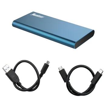 

COOLFISH M.2 NGFF SSD 512GB USB Type C Portable Mini Solid State Drive / Mobile Hard Drive for Windows / Android / MAC Os