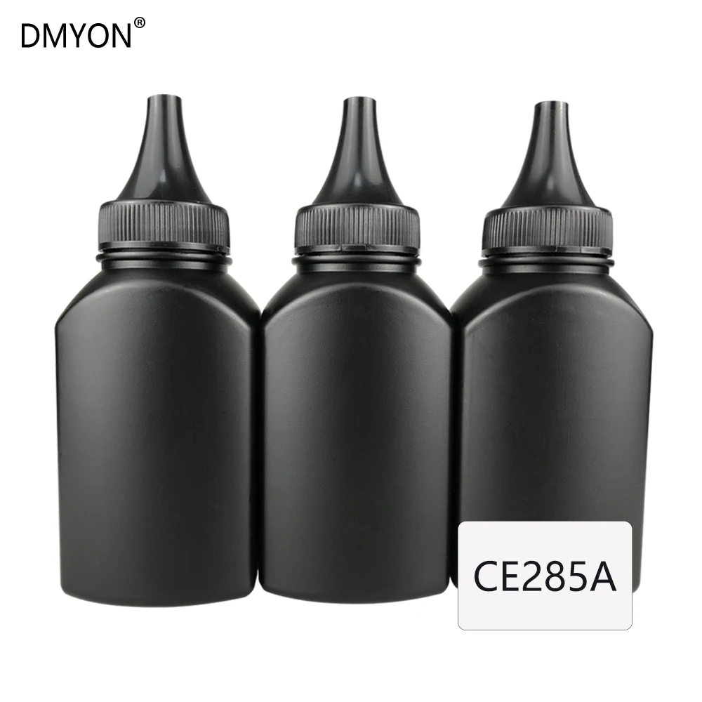 

DMYON 3pcs Black Universal toner powder 85A CE285A Refill Toner compatible For HP M1132 M1210 M1212nf M1213nf M1214nfh