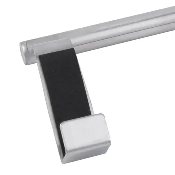 New 23cm Stainless Steel Towel Bar Holder Over the Kitchen Cabinet Cupboard Door Hanging Rack Storage Holders Accessories