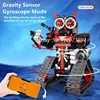 3-In-1 Modeling Gravity Sensor Radio Control Robot Graphical Programming DIY Puzzle Assembling Electric RC Building Blocks Toys 2
