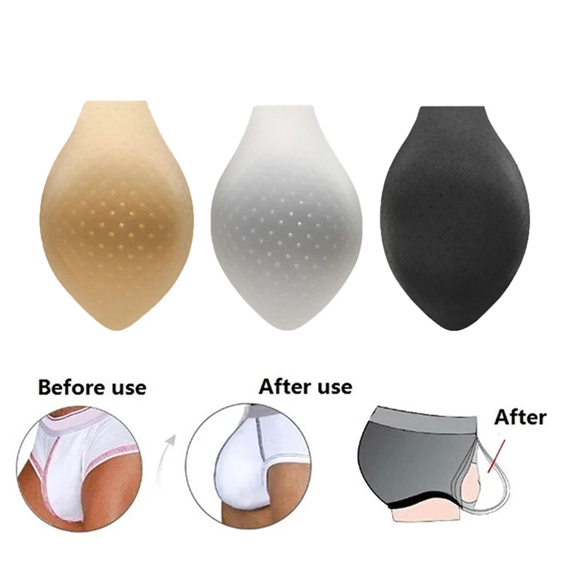 1 pcs Swimsuit Protective Pouch Pad Inside Front Protection Protective Pad For Swimming Briefs Sponge Underwear Men