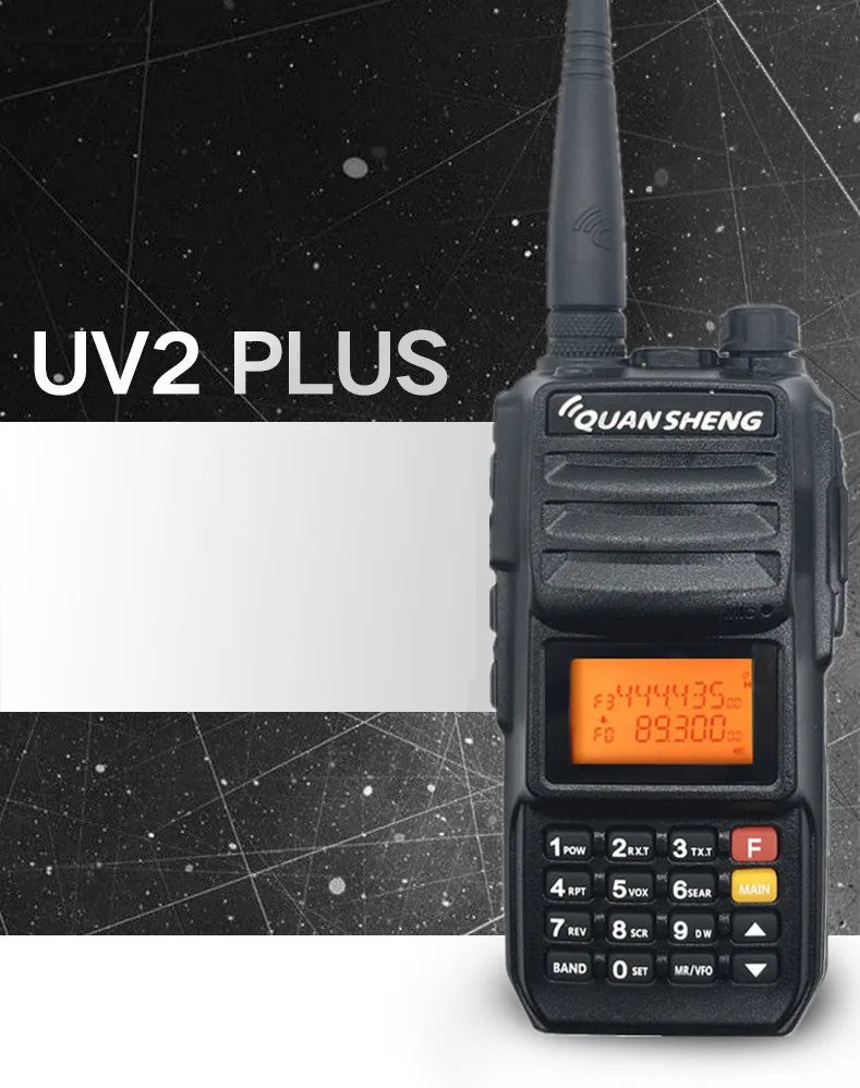 10 Вт 4000 мАч Quansheng TG-UV2 PLUS портативная рация HF трансивер VHF UHF Ham Радио Comunicador 5 диапазонов полицейский 350-390 МГц tg uv2