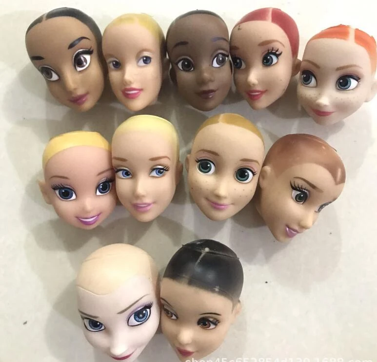 bald head doll