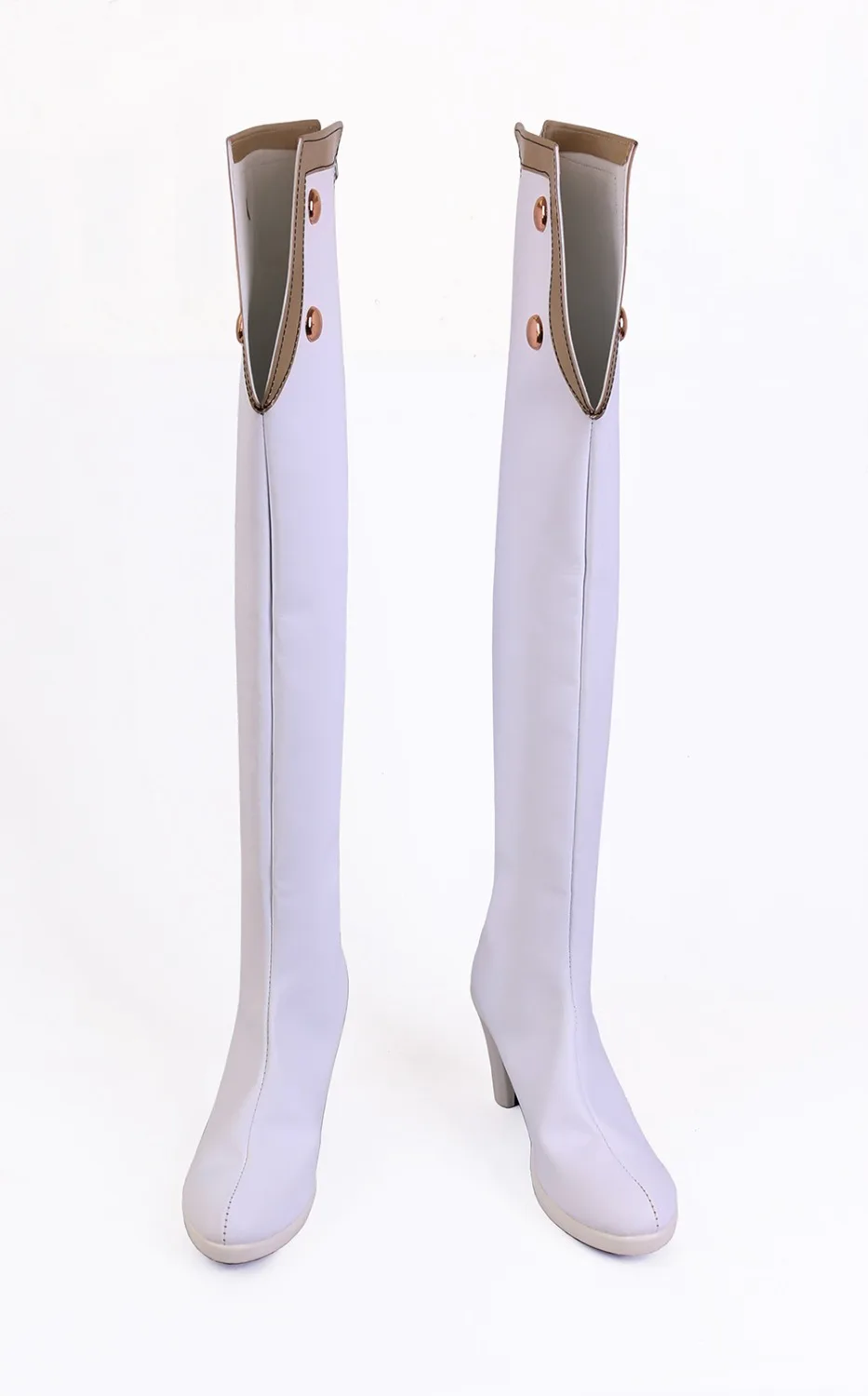 Fate Grand Order FGO Scathach White Cosplay Boots Shoes Custom Made | Тематическая одежда и униформа