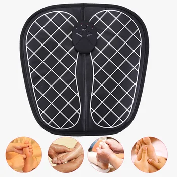 

USB Charging EMS Electronic Pulse Massage Pad Foot Massager Muscle Stimulator Acupoint Mat Health Care Foot Massage