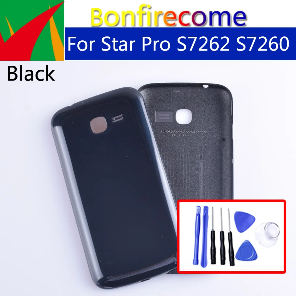 S7262 задняя крышка батарейного отсека для samsung Galaxy Star Pro S7262 S7260 GT-S7262 GT-S7260 задняя крышка корпуса батарейного отсека Корпус корпуса шасси