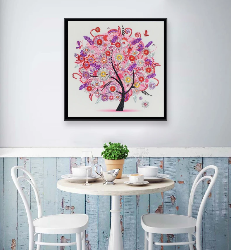 diamond embroidery four seasons flower tree (9)