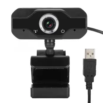 

HD USB Camera with Microphone Autofocus PC Accessory for Computer Live Webcast