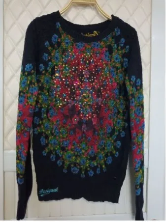 Jersey de invierno de Moda espavienol de algodón en - Цвет: 5